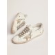 Men's Super-Star with silver heel tab and lettering