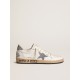 Ball Star in nappa with gray reflective nylon star and heel tab
