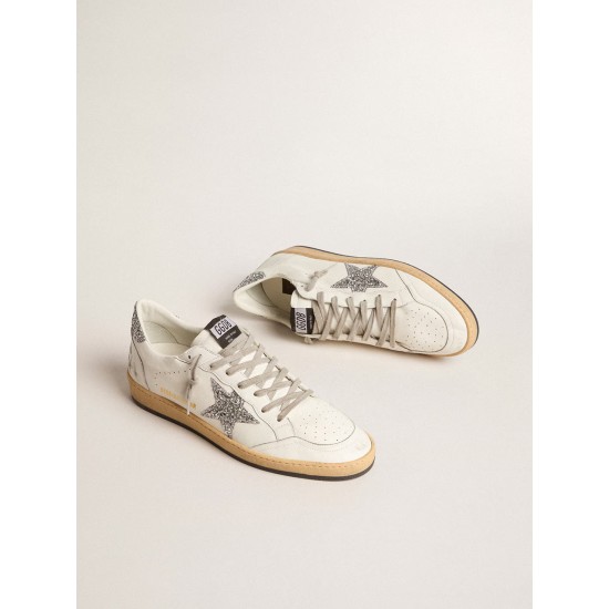 Men’s Ball Star Wishes in nappa leather with glitter star and heel tab