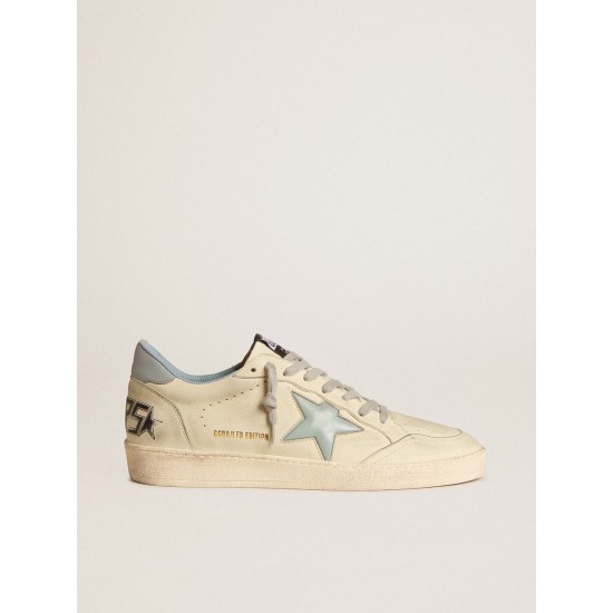 Men's Ball Star LTD with light blue plastic star and leather heel tab