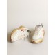 Men's Running Sole with leather star and heel tab with red print