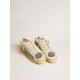Men's Stardan in suede with sand star and Swarovski crystal inserts