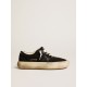 Men’s Space-Star in nylon with black leather star and heel tab