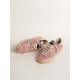Super-Star LTD with suede star and pink Swarovski crystals