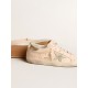Women's Super-Star in pink nappa with ice-gray star and platinum heel tab