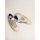 Super-Star with suede star and blue heel tab