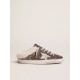 Women's Super-Star Sabot with glitter and shearling interior