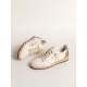 Ball Star with metallic leather star and glitter heel tab
