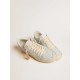 Ball Star LTD in baby blue nappa with white star
