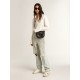 Hi Star with silver glitter star and dove-gray nubuck heel tab