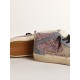 Mid Star LTD in lilac glitter with light blue suede inserts