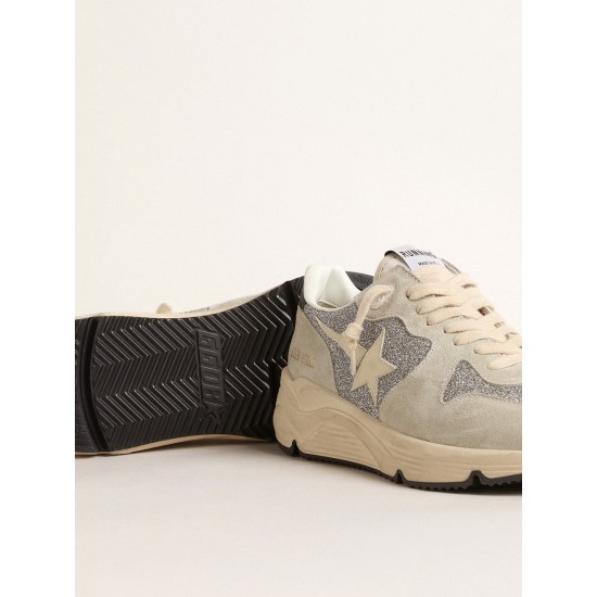 Running Sole embellished with Swarovski crystals and ivory star