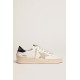 Women’s Stardan with ice-gray suede star and blue heel tab