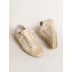 Women’s V-Star LAB in canvas with leather star and rust-colored speckles