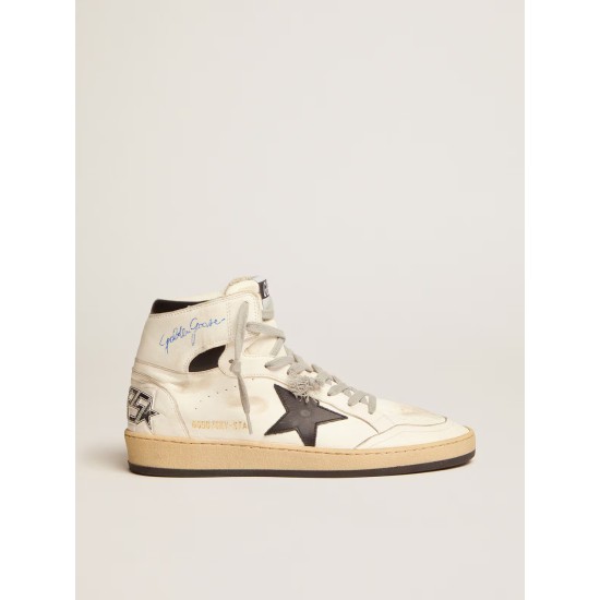 Women's Sky-Star with signature on the ankle and black inserts