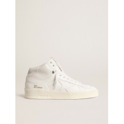 Women’s bio-based Mid-Stardan with white star and heel tab