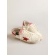 Women’s Super-Star LTD in nappa with red star and heel tab