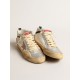 Mid Star LTD with silver metallic leather inserts and pink star