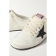 Ball Star Sabot glittered leather slip-on sneakers